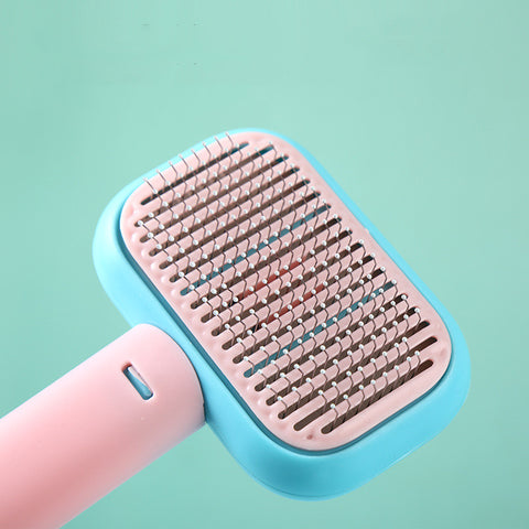 Colored stainless steel comb pet