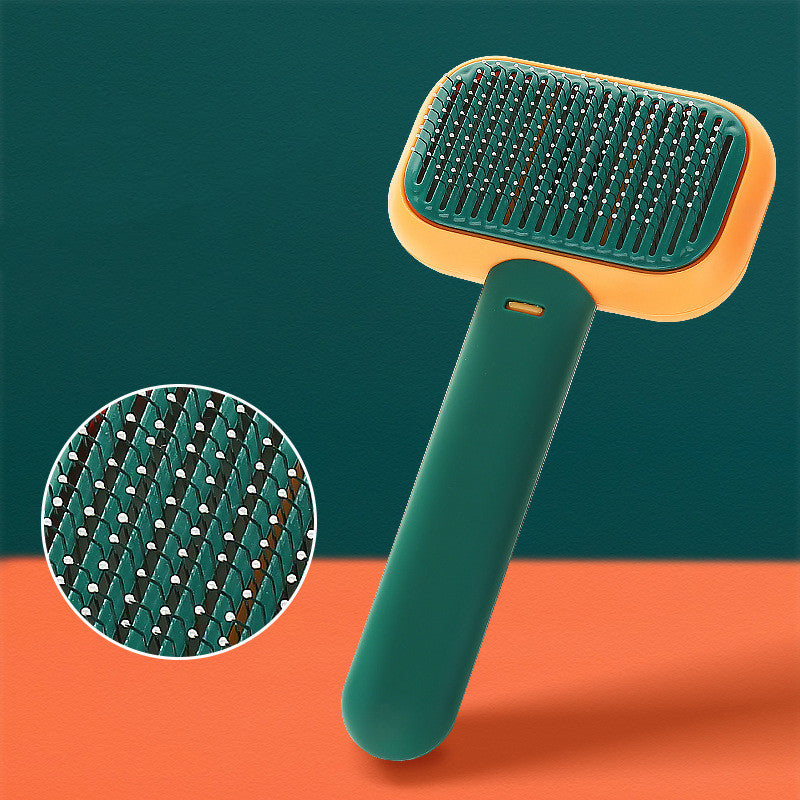 Colored stainless steel comb pet