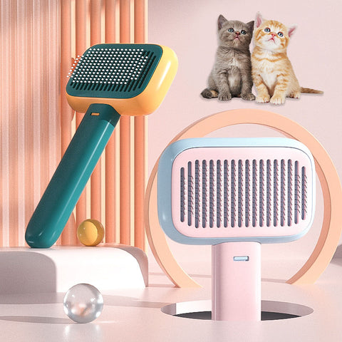Colored stainless steel comb pet