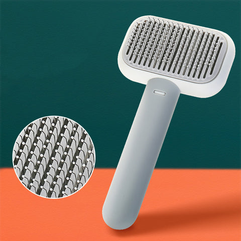 Colored stainless steel comb pet