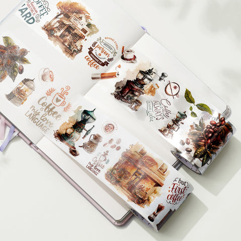 Caffeine Canvas Wide Washi / PET Tape