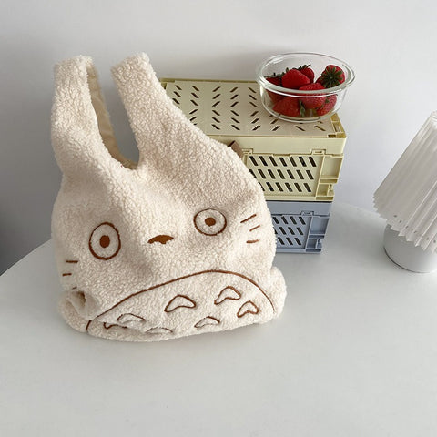 Totoro Plush Canvas Bag