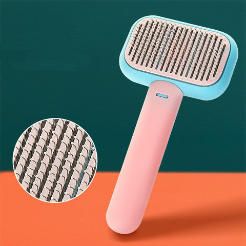 Colored stainless steel comb pet